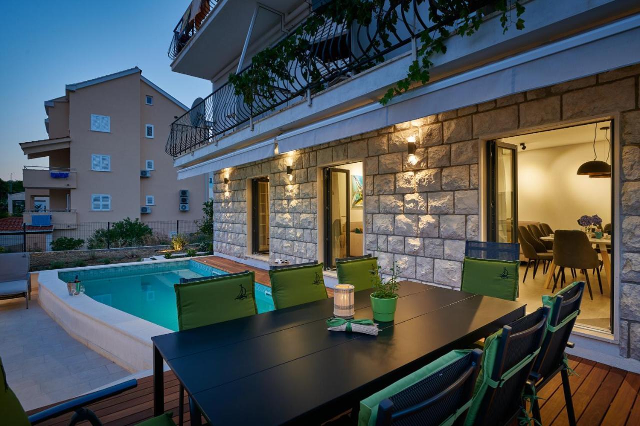 Villa Nika With Private Heated Pool 슬라노 외부 사진